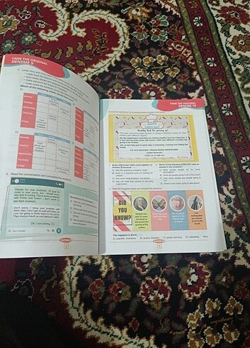 8 sınıf more more İngilizce test kitabı