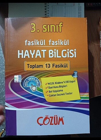 3. Sınıf hayat bilgisi test kitabı 