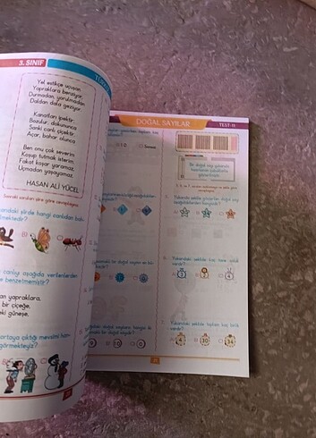 Beden Renk 3 sınıf tüm dersler test kitabı