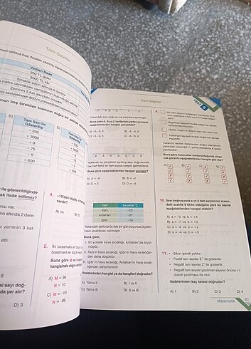 Beden 6 sınıf tüm dersler test kitabı