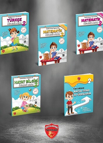 2. Sınıf test kitabı seti