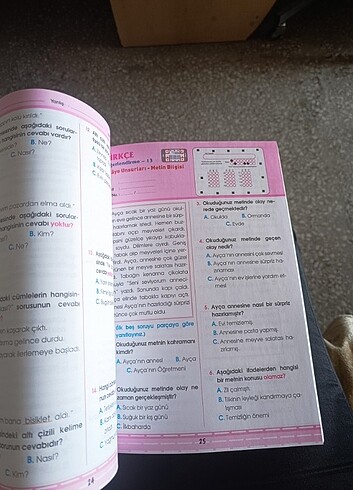 Beden Renk 2. Sınıf tüm dersler test kitabı
