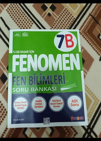 Fenomen 7B Fen Bilimleri Soru Bankası