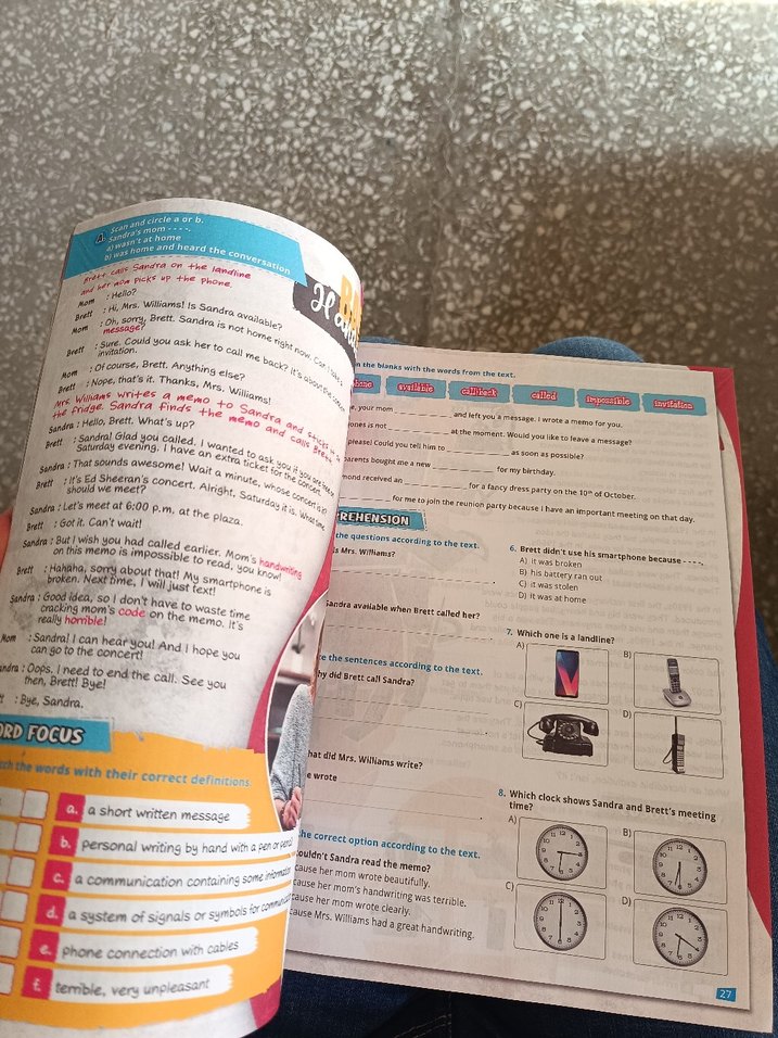 More and More 8 İngilizce test kitabı - Görsel 4