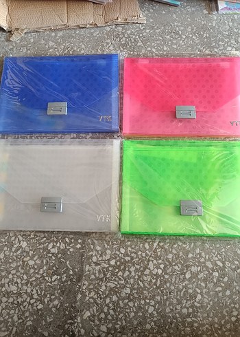 Şeffaf Renkli körüklü dosya - Görsel 3