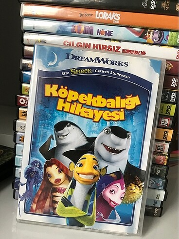 Köpekbalığı hikayesi dvd Animasyon film