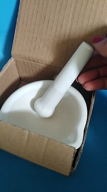 Beden beyaz Renk Eczacı porselen havan ve havan eli
