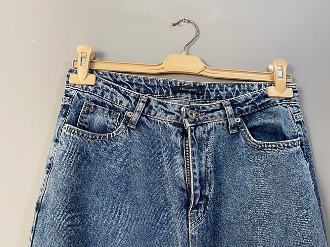 30 Beden mavi Renk Bayan Pantolon