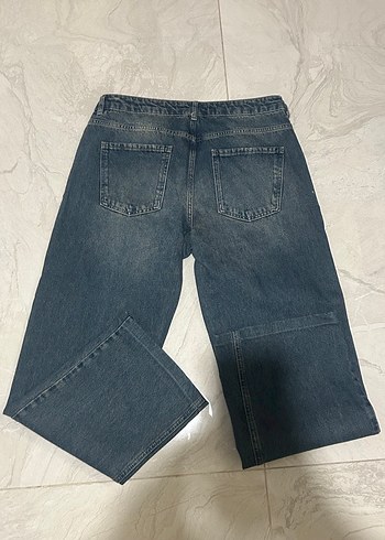 koyu lacivert jean - Görsel 3