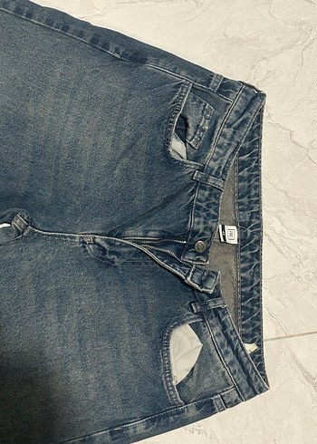 koyu lacivert jean - Görsel 2