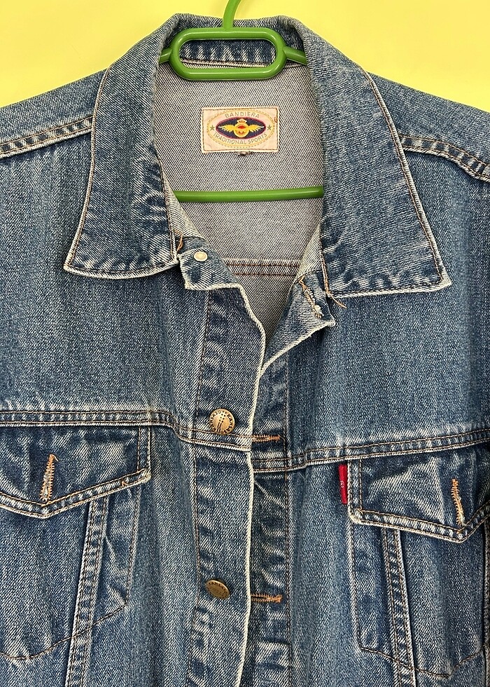 vintage kot ceket - Görsel 2