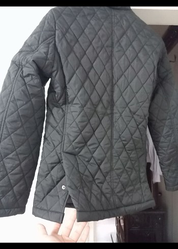 Düğmeli Siyah Erkek Kapitone Ceket - Görsel 5