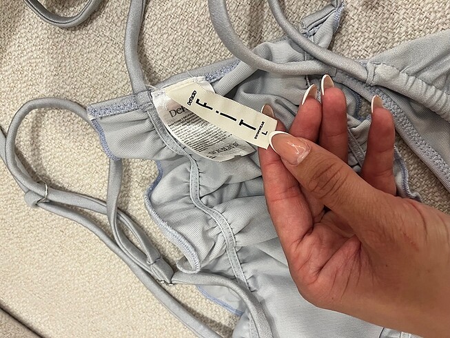l Beden mor Renk bikini takımı