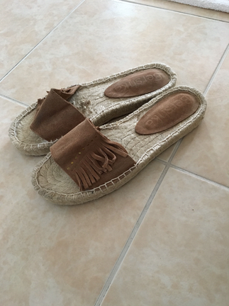 Bershka Espadril terlik