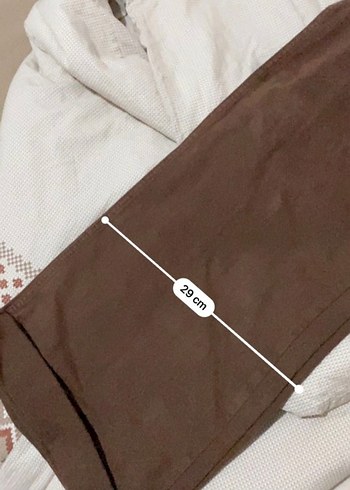 40 Beden kahverengi Renk dilvin wide leg pantolon