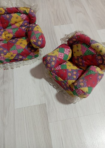 80-90 LARDAN BARBİE KOLTUK TAKIMI - Görsel 4