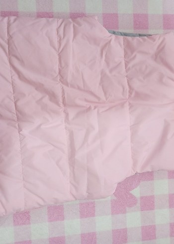 LCW Kids Kapüşonlu Çift Taraflı Kız Şişme Yelek - Görsel 4