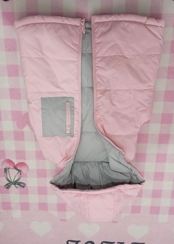 LCW Kids Kapüşonlu Çift Taraflı Kız Şişme Yelek - Görsel 3