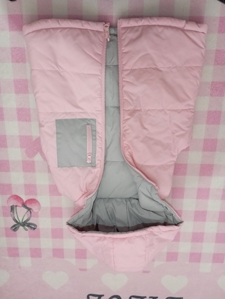 LCW Kids Kapüşonlu Çift Taraflı Kız Şişme Yelek - Görsel 3