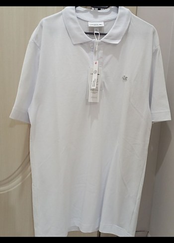 Lacoste Paris logo polo yaka T-shirt - Görsel 3