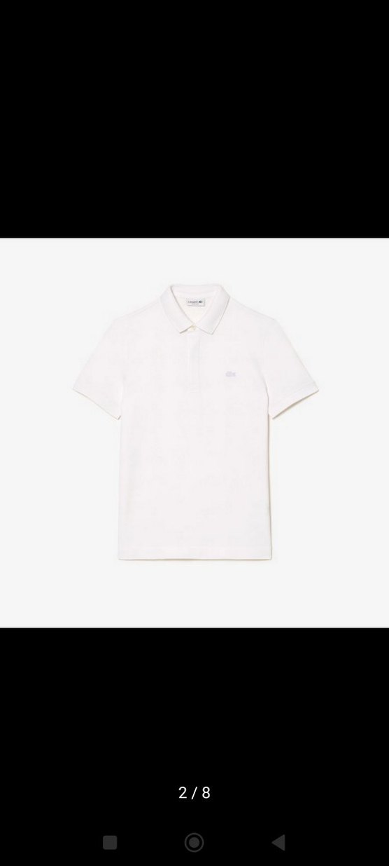 Lacoste Paris logo polo yaka T-shirt - Görsel 2