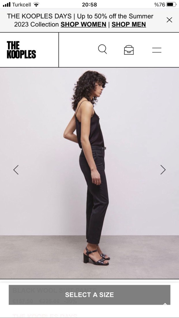 The Kooples Sigaret Kadın Pantolon - Görsel 3