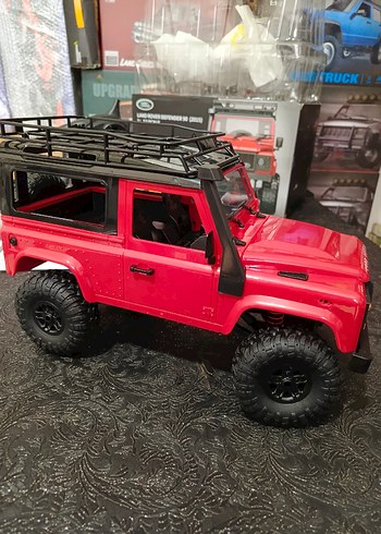 Kırmızı Land Rover Oyuncak Araba - Görsel 4