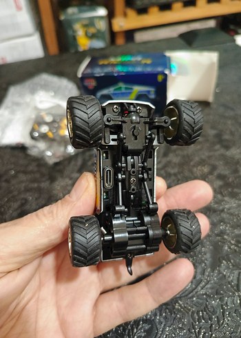 Renkli Polis Temalı Oyuncak Araba - Görsel 6