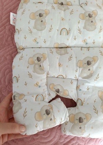 Bebek için Baskılı Yumuşak Uyku Minderi - Görsel 3