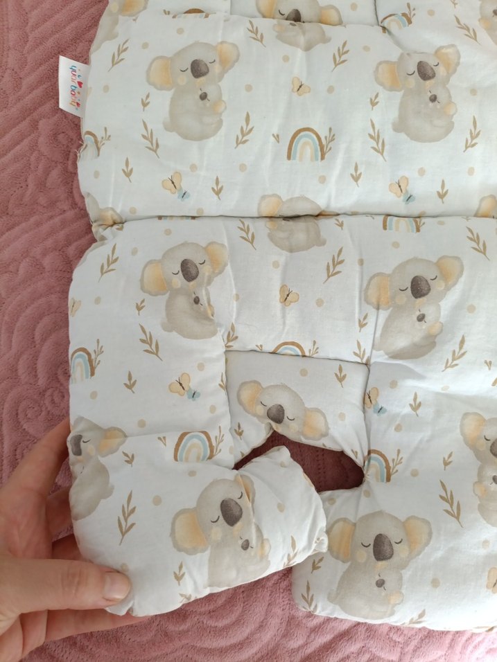 Bebek için Baskılı Yumuşak Uyku Minderi - Görsel 3