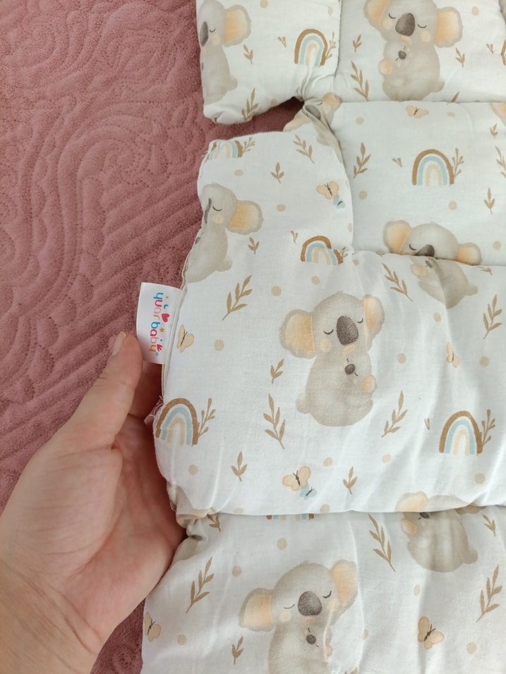 Bebek için Baskılı Yumuşak Uyku Minderi - Görsel 5