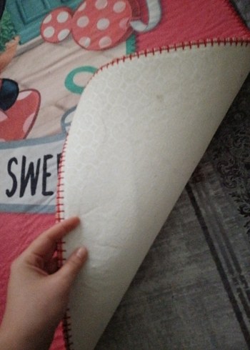 Renkli Minnie Mouse Çocuk Halısı - Görsel 4