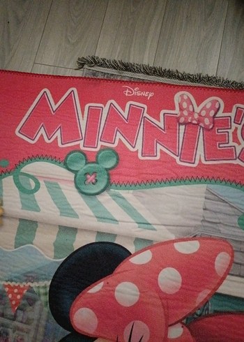 Renkli Minnie Mouse Çocuk Halısı - Görsel 7