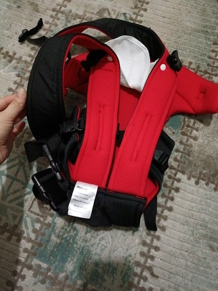 Kırmızı Bebek Taşıyıcı kanguru - Görsel 2