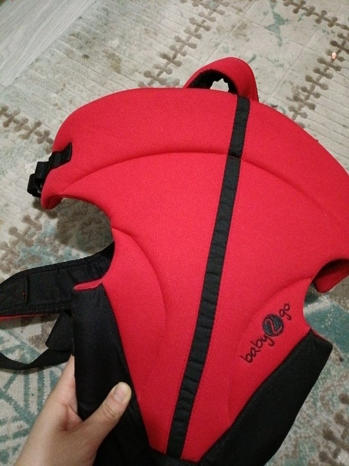 Kırmızı Bebek Taşıyıcı kanguru - Görsel 5