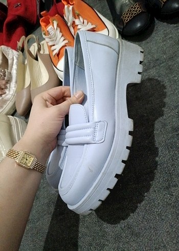 Minimalist Kadın Günlük Topuklu Ayakkabı - Görsel 6