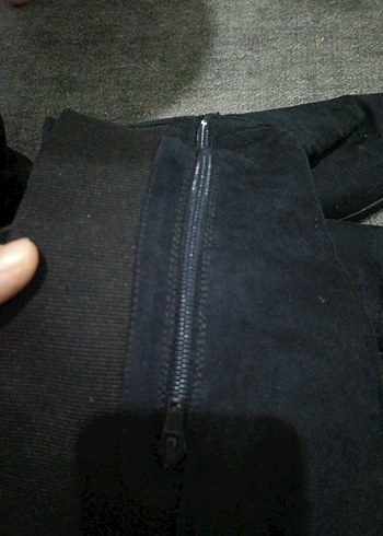 Siyah Süet Tokalı Dizüstü Topuklu Bot - Görsel 5