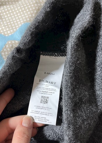 Kadın Gri Triko Kazak etek takımı - Görsel 6