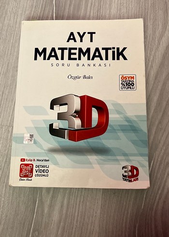 AYT Matematik Soru Bankası 3D