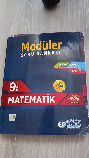  9. sınıf matematik test kitapları