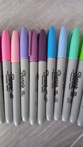 Beden Renk Sharpie kalemler