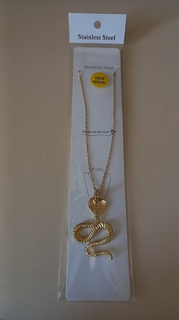 yılanlı kolye