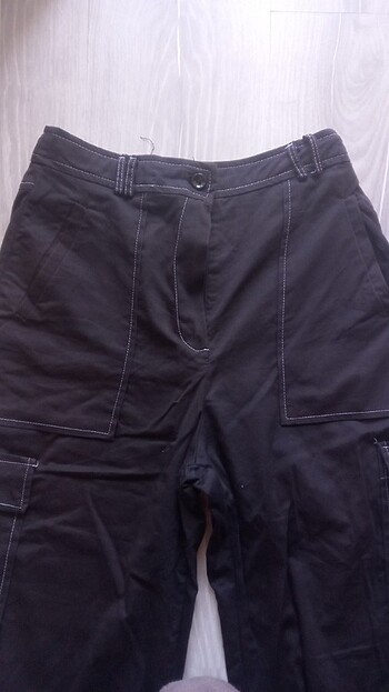 dıştan dikişli baggy pantolon