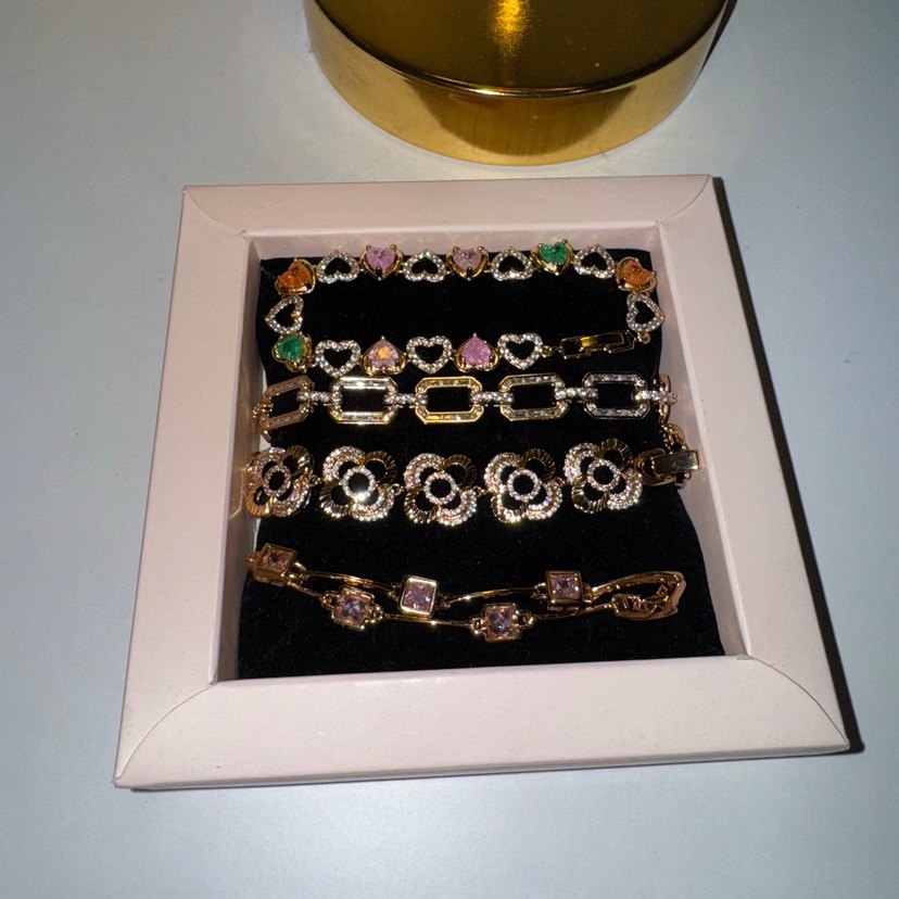 Rose Gold Bileklik Seti Celik Premium - Görsel 2