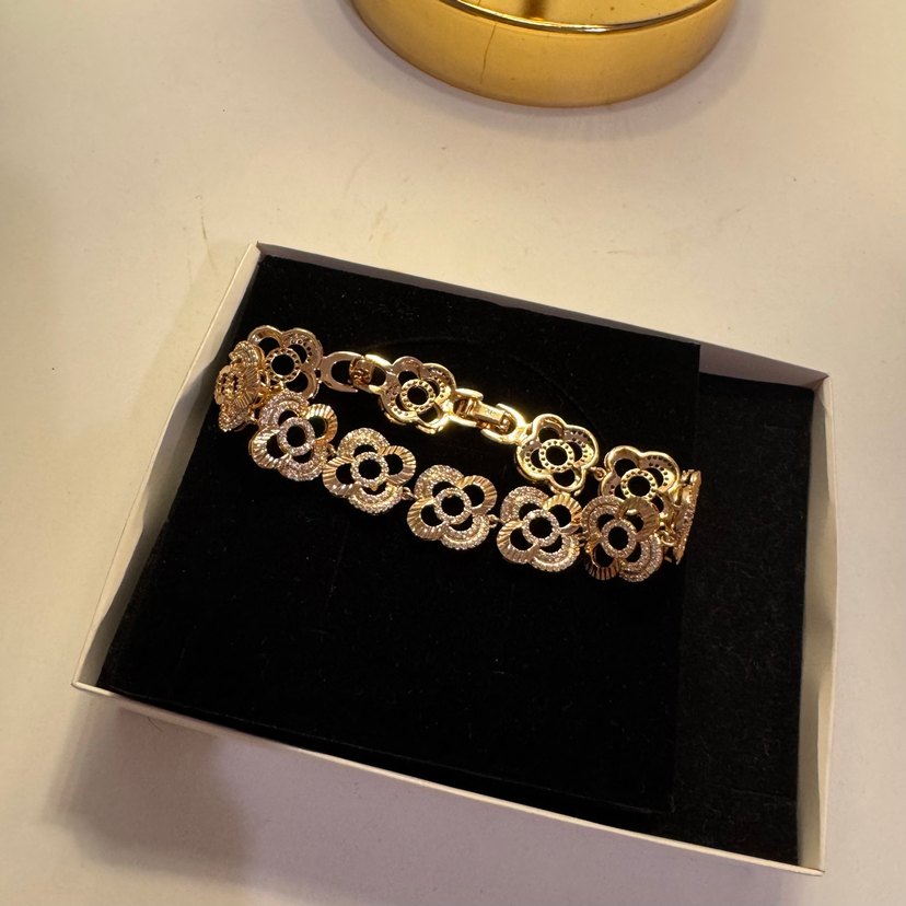 Rose Gold Bileklik Seti Celik Premium - Görsel 5