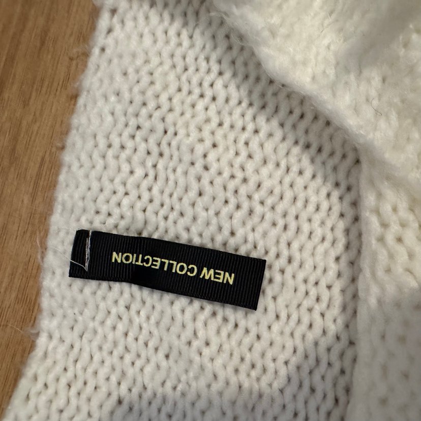 Bohem Örgü Kadın Kazak Tiftik Yun Boho Crop - Görsel 5