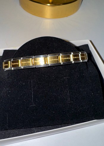 Gumus - Altin Nomination Bileklik Celik - Görsel 2