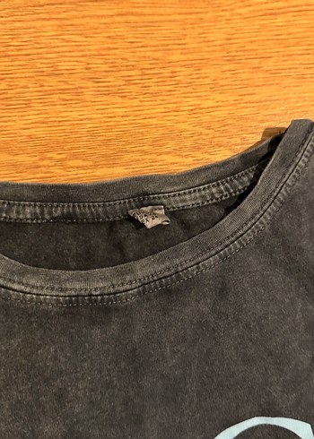 Stradivarius Alice Baskili T-shirt - Görsel 3