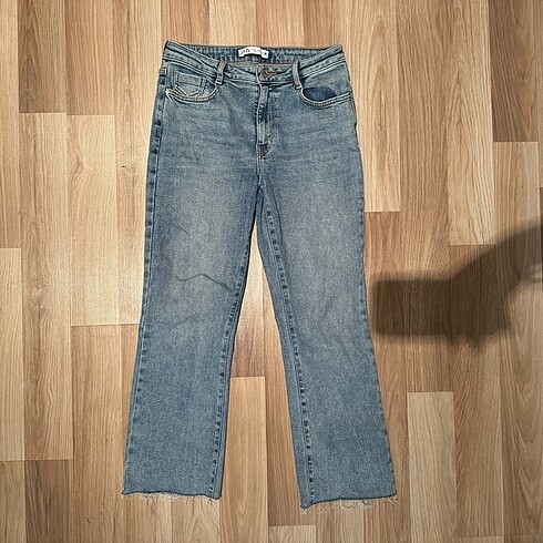 Zara Mini Flare Jean Pantolon