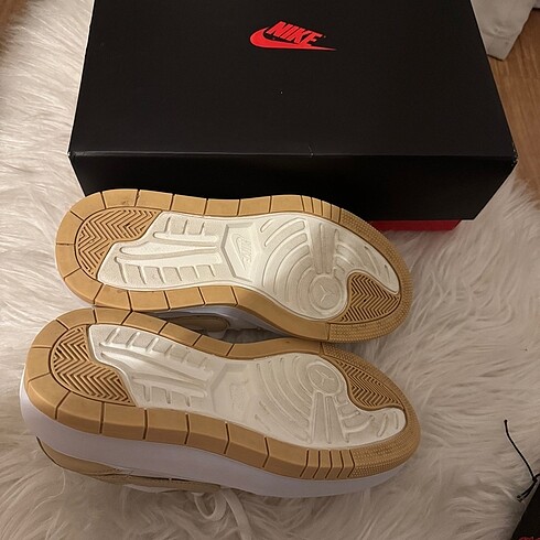 37,5 Beden beyaz Renk Nike Air Jordan Elevate Low 1 Coconut Milk